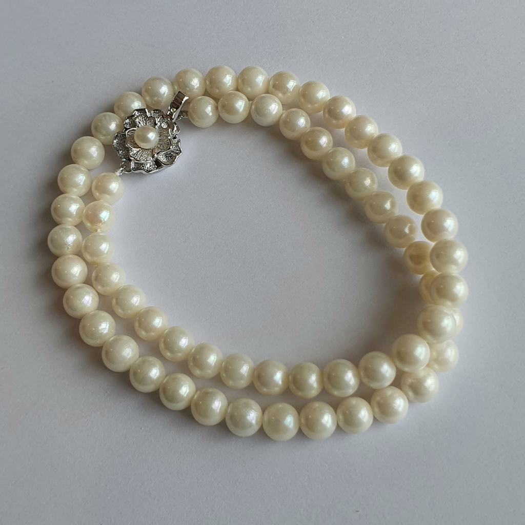 AKOYA dáng Choker hàng si Nhât Bản, chuỗi Akoya thời trang,Akoya cổ điển