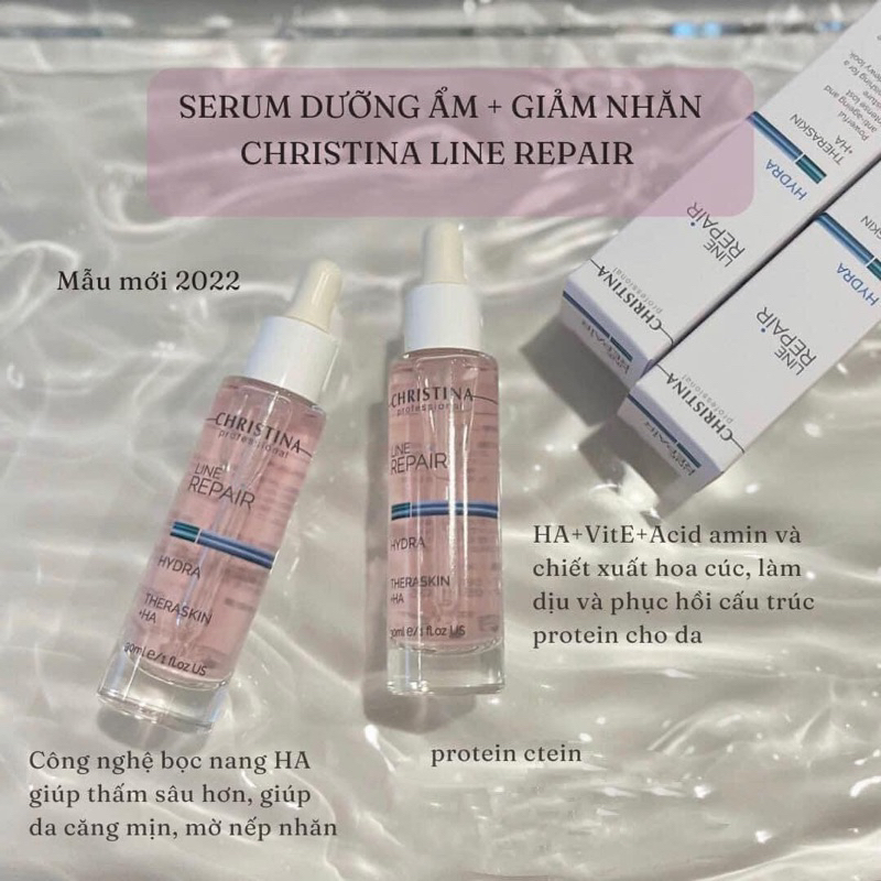Serum HA CHRIST cấp ẩm giúp da căng bóng