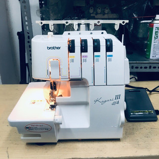 Máy vắt sổ gia đình JUKI /BROTHER 4 chỉ Nhật nội địa , chập áo thun đẹp , xén vải mượt