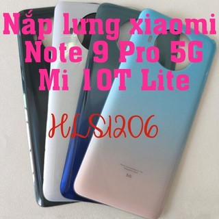Nắp lưng Xiaomi Note 9 Pro 5G Mi 10T Lite hàng chất
