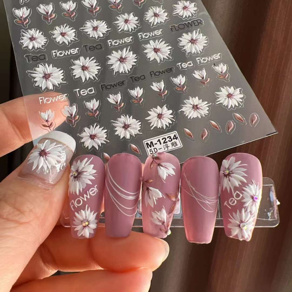 MÃ STIKCER LỤA M1234