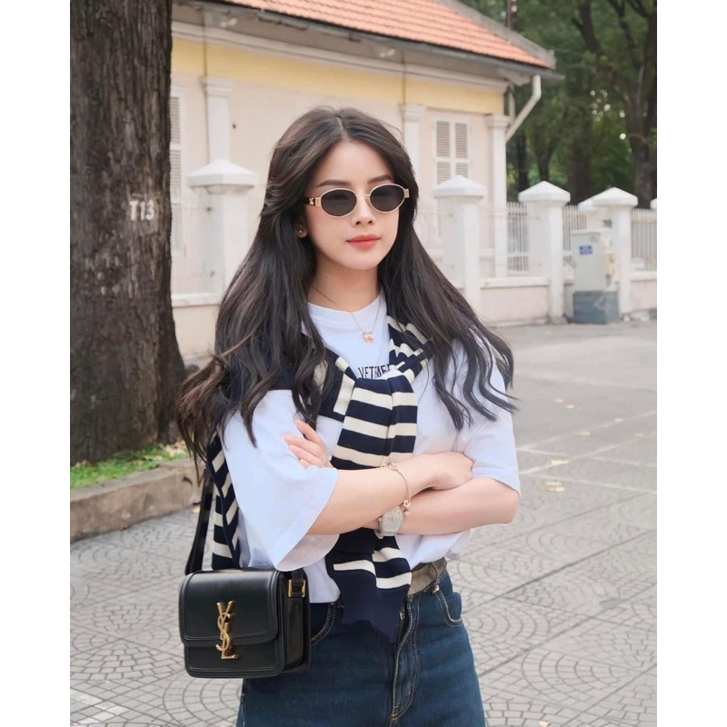 Kính râm kim loại oval Lisa ,kính mát Lisa tròng Uv400