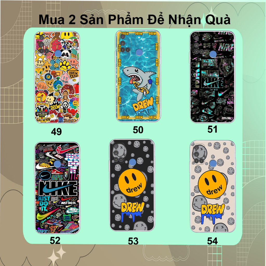 Ốp Vsmart Joy 4 / Live 4 / Star 5 in hình dreww , nikee phong cách đẹp hot trend