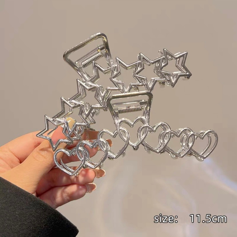 Kẹp gắp kim loại nhiều sao tim