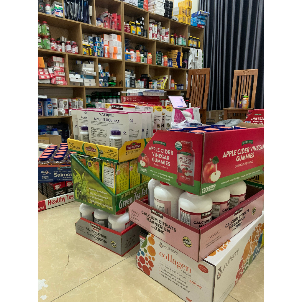 Bổ bầu dành cho bà bầu Nature Made Prenatal Multi + DHA 200mg Mỹ _ Live mua hàng tại Mỹ