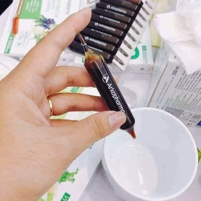 THẢI ĐỘC GAN THẬN DA  ARKOPHARMA PROGRAMME DETOX 30 ỐNG PHÁP