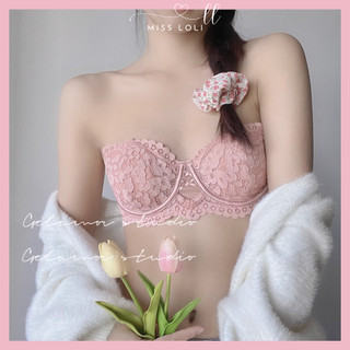 Bộ đồ lót dây chéo gợi cảm lót siêu mỏng ren cao cấp
