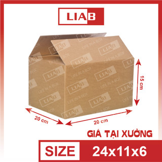 24x11x8 set 10 hộp Carton đóng hàng chất lượng cao giá tại xưởng