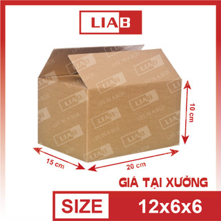 12x6x6 set 10 hộp Carton đóng hàng chất lượng cao giá tại xưởng