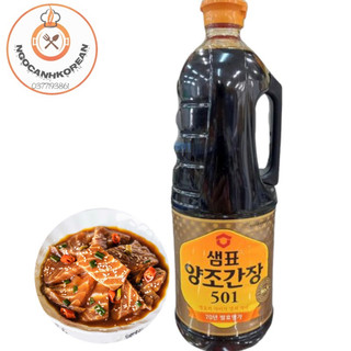 <HOT> Nước tương đậm đặc Sempio 501 S HÀn Quốc ngâm ghẹ/ cua/ trứng/ cá hồi...1,8L