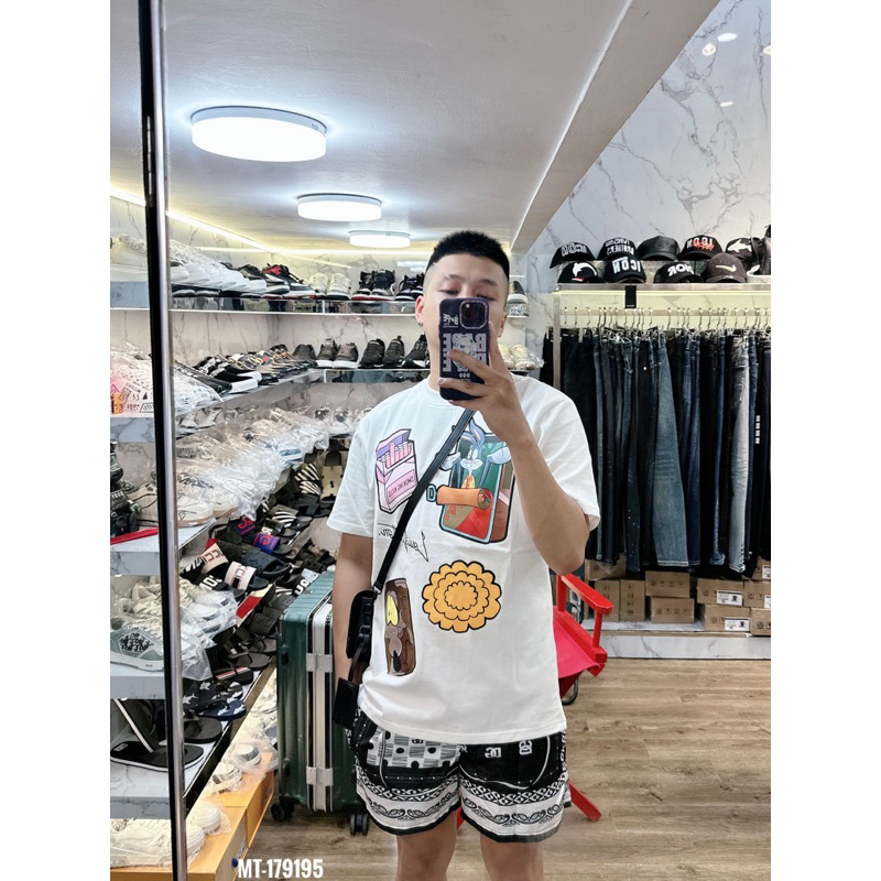 Phông lunvuitton phiên bản sầu hàng scap chất vải cotton lạnh hót nhất mùa hè 2023.
