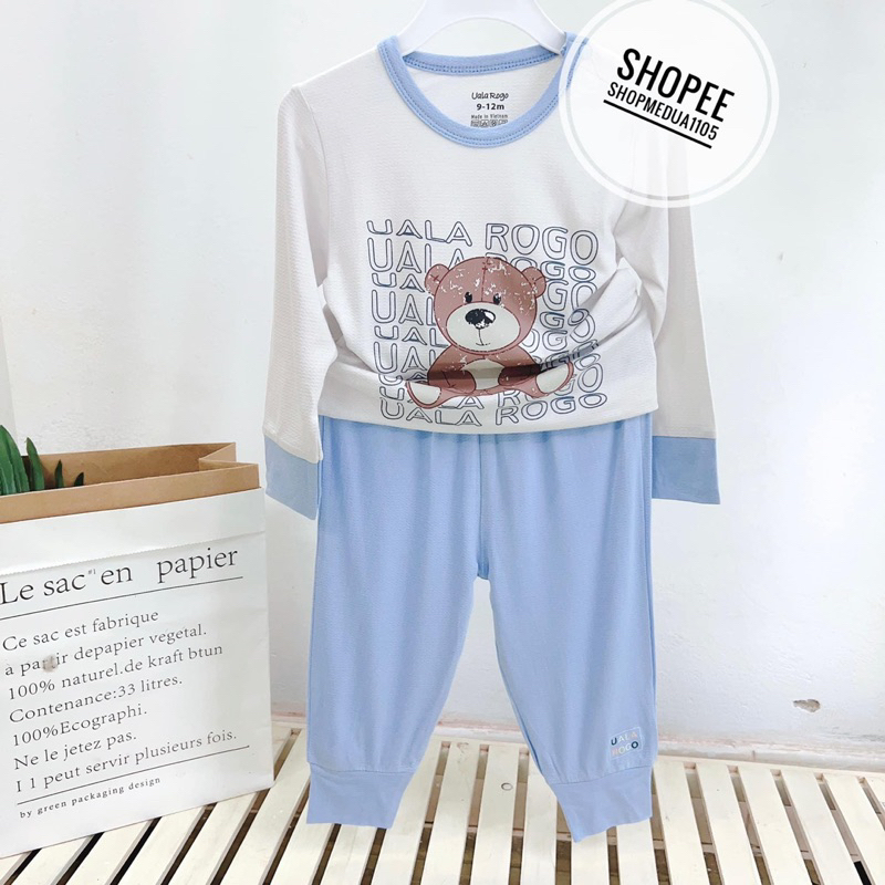 -Bộ dài tay gỗ sồi hoạ tiết