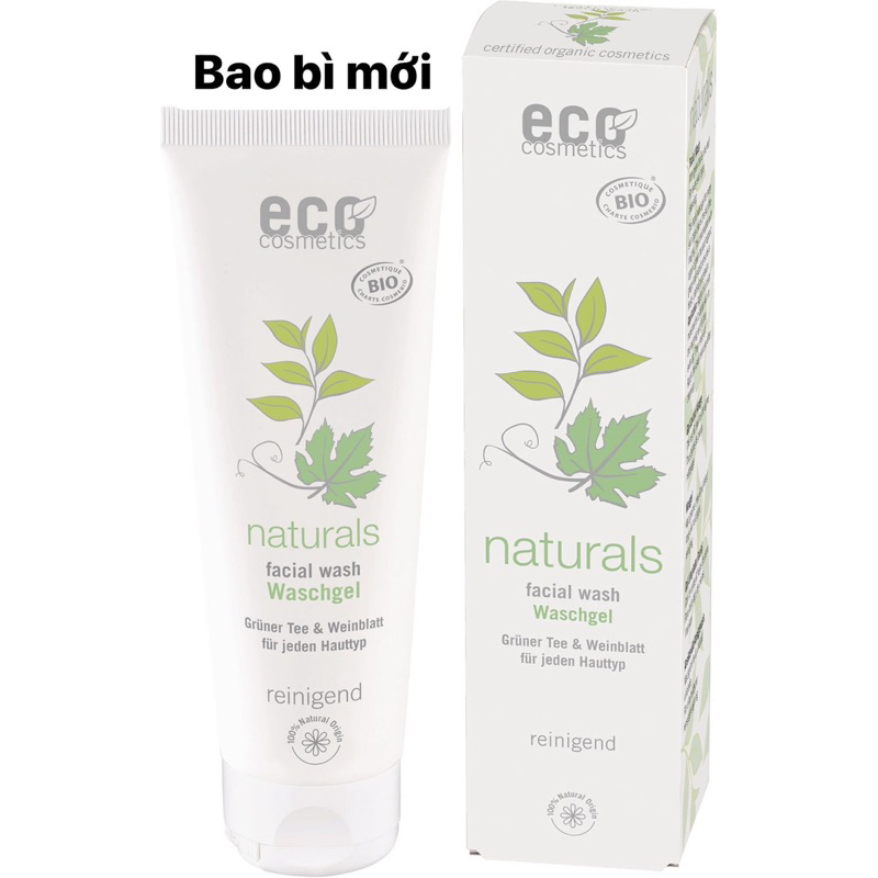 Sữa rửa mặt làm sạch sâu hữu cơ Eco Cosmetics