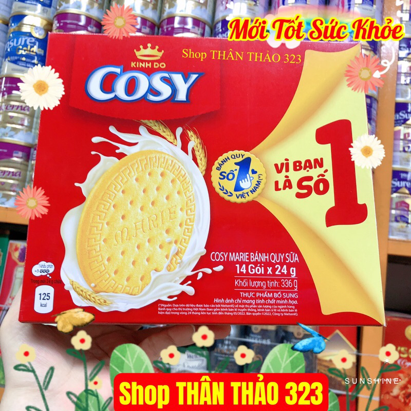 Bánh Cosy Marie Kinh Đô Thơm Sữa Giòn Tan