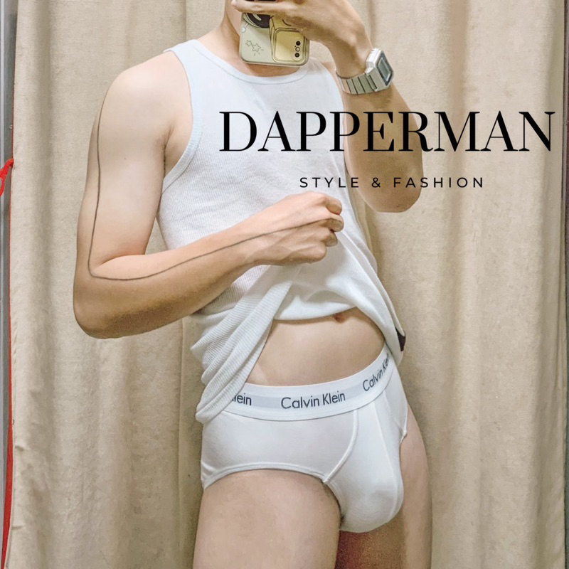 Quần sịp nam tam giác cotton thiên nhiên co dãn 4 chiều cao cấp DAPPERMAN