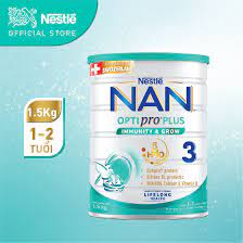 Sữa bột Nestle Nan Optipro Plus 5-HMO 3 1.5kg Mẫu mới (Hàng Singapore)