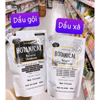 SET XÀ BÔNG GỘI XẢ BIORICA BOTANICAL  (Hàng nội địa Nhật)