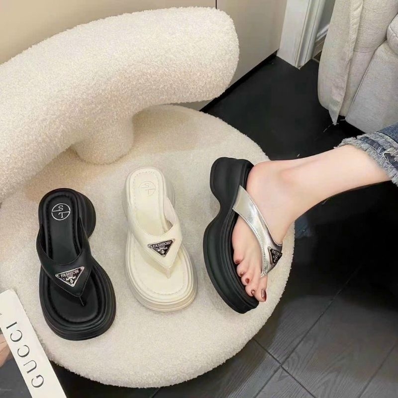 Dép xỏ ngón đế bánh mỳ Fashion