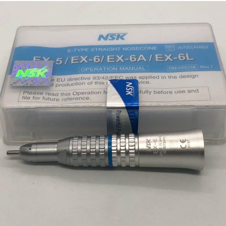 Đầu tay khoan thẳng NSK dùng trong nha khoa,đầu thẳng bộ tay khoan chậm NSK