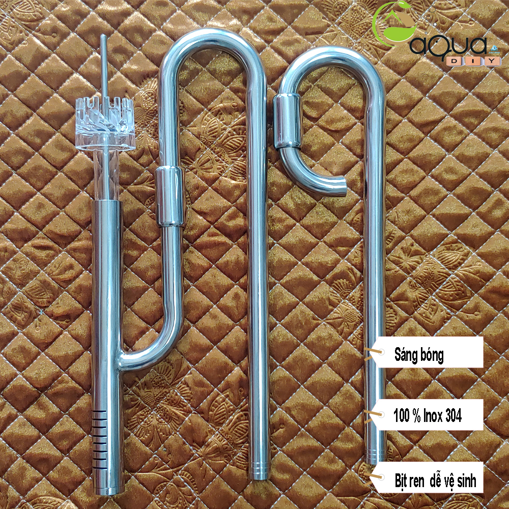 Bộ In Out Inox Kèm Lọc Váng Xoay 360