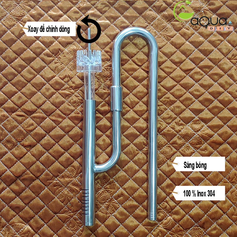 Bộ In Out Inox Kèm Lọc Váng Xoay 360