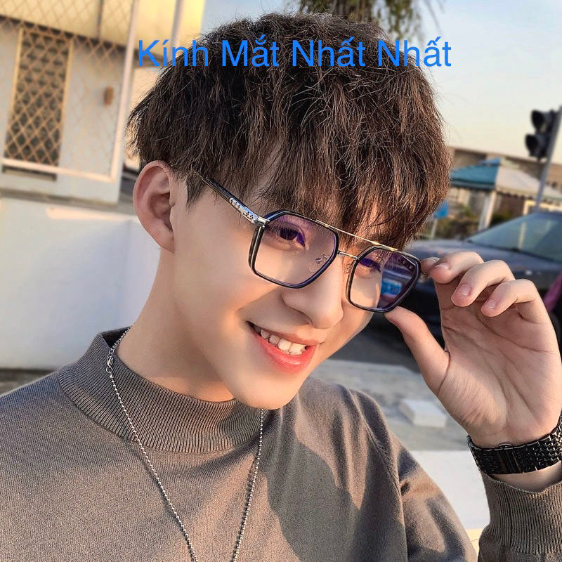 Kính Chrome Hearts râm mát mắt vuông cầu gọng kim loại