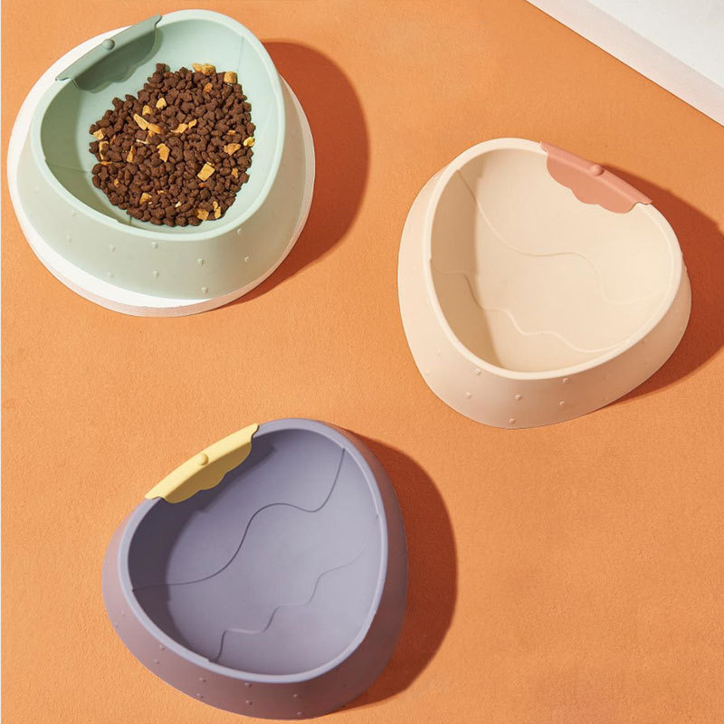 Bát Ăn Uống Nhựa Cao Cấp Cho Chó Mèo, Hình Dáng Trái Cây Đáng Yêu Đủ Màu Hiha Pets