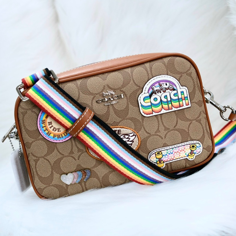 📛RẺ VÔ ĐỊCH📛TÚI C JAMIE CAMERA BAG HOẠ TIẾT MỚI NỮ ĐEO CHÉO