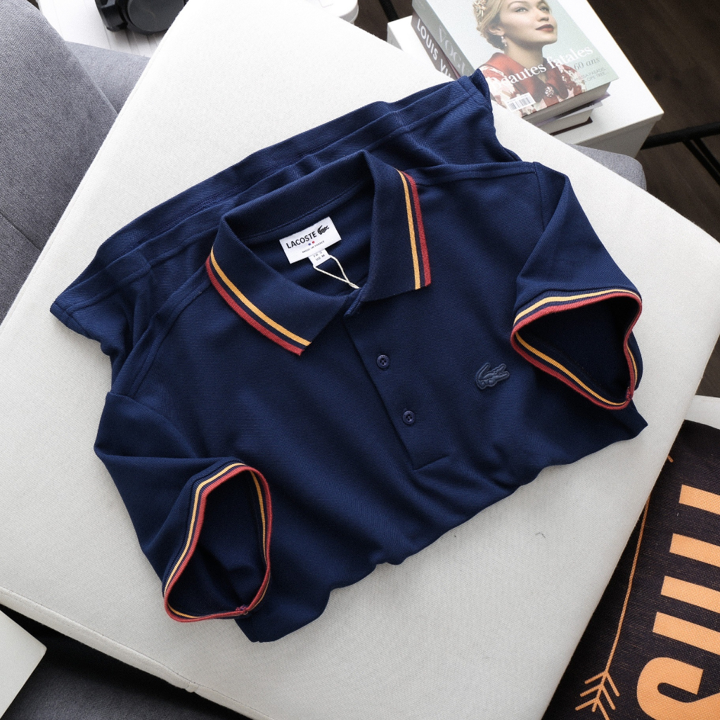 Áo polo nam cổ bẻ xuất dư vải pique không nhăn , form suông không ôm , bigsize 100kg   - 3bros