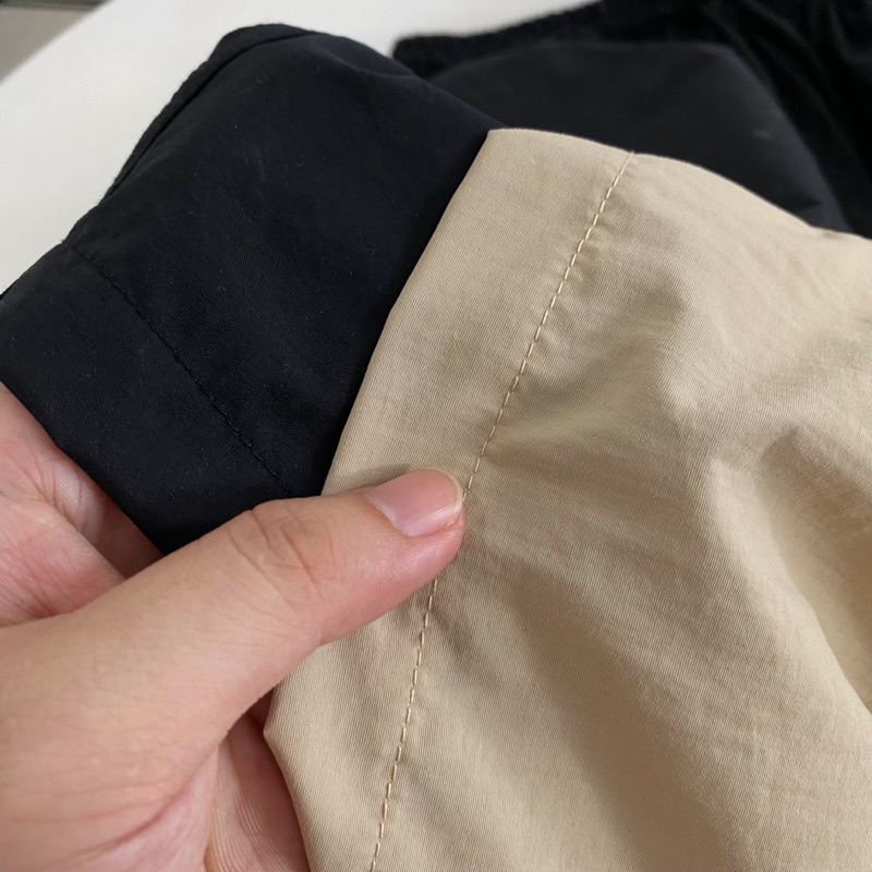 Quần short dù nam, nữ unisex Homies cạp chua thêu chữ RR