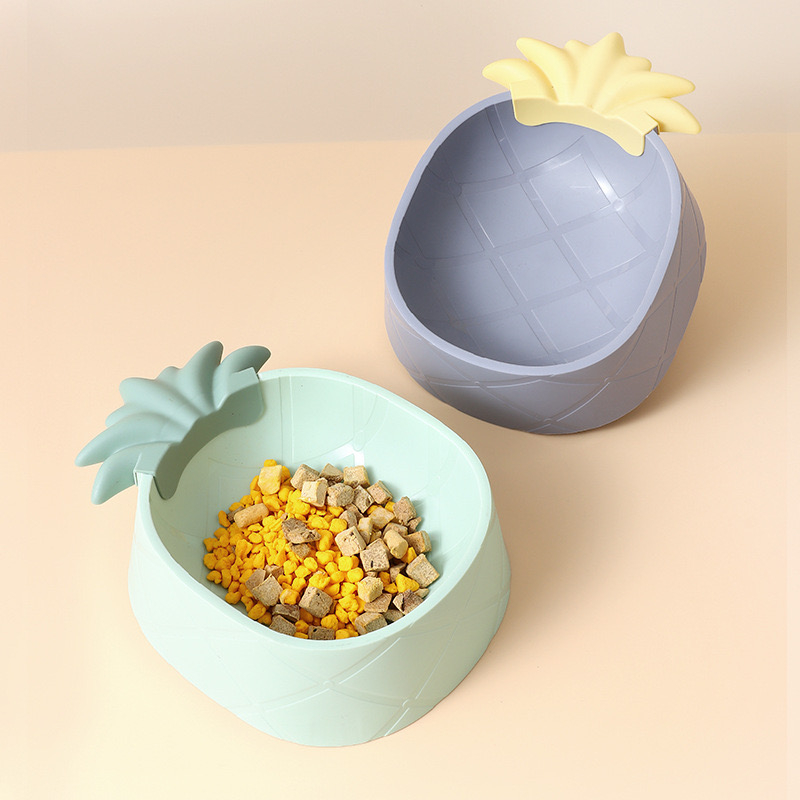 Bát Ăn Uống Nhựa Cao Cấp Cho Chó Mèo, Hình Dáng Trái Cây Đáng Yêu Đủ Màu Hiha Pets