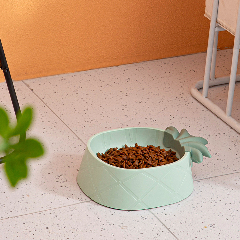 Bát Ăn Uống Nhựa Cao Cấp Cho Chó Mèo, Hình Dáng Trái Cây Đáng Yêu Đủ Màu Hiha Pets