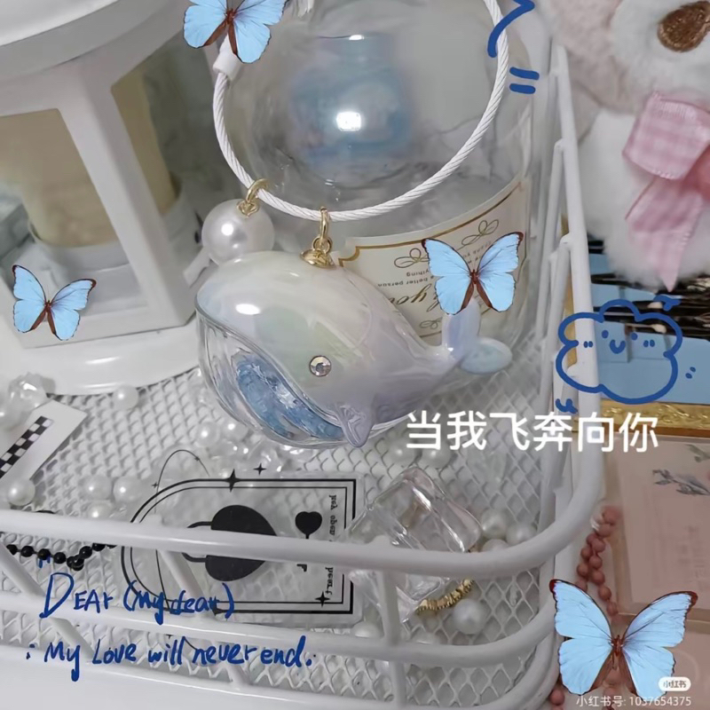 Móc Khoá Cá Voi / Cá Heo Phim “Khi Anh Chạy Về Phía Em” m