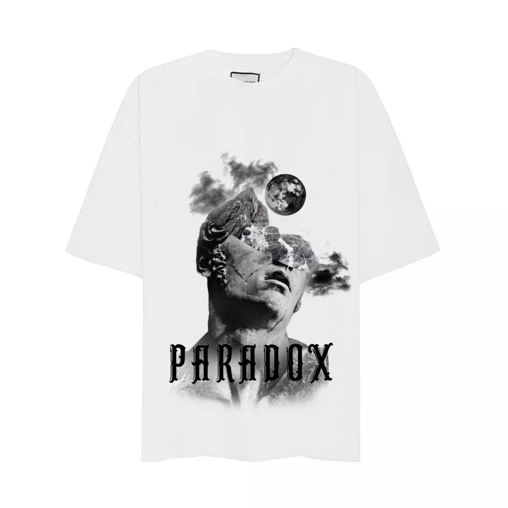 Áo Thun Ánh Trắng Prodox Chất Cotton Dày Dặn💕Áo Phông Nam Nữ Form Rộng Hàng Chuẩn Unisex