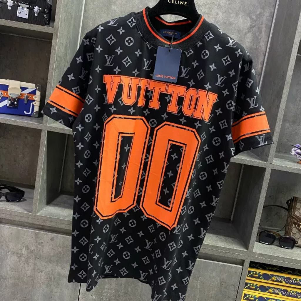 Áo Thun In Trơn Luôn Vui Tươi Màu Cam Nổi💕Áo Phông Chất Cotton Dày Dặn Dành Cho Nam Nữ