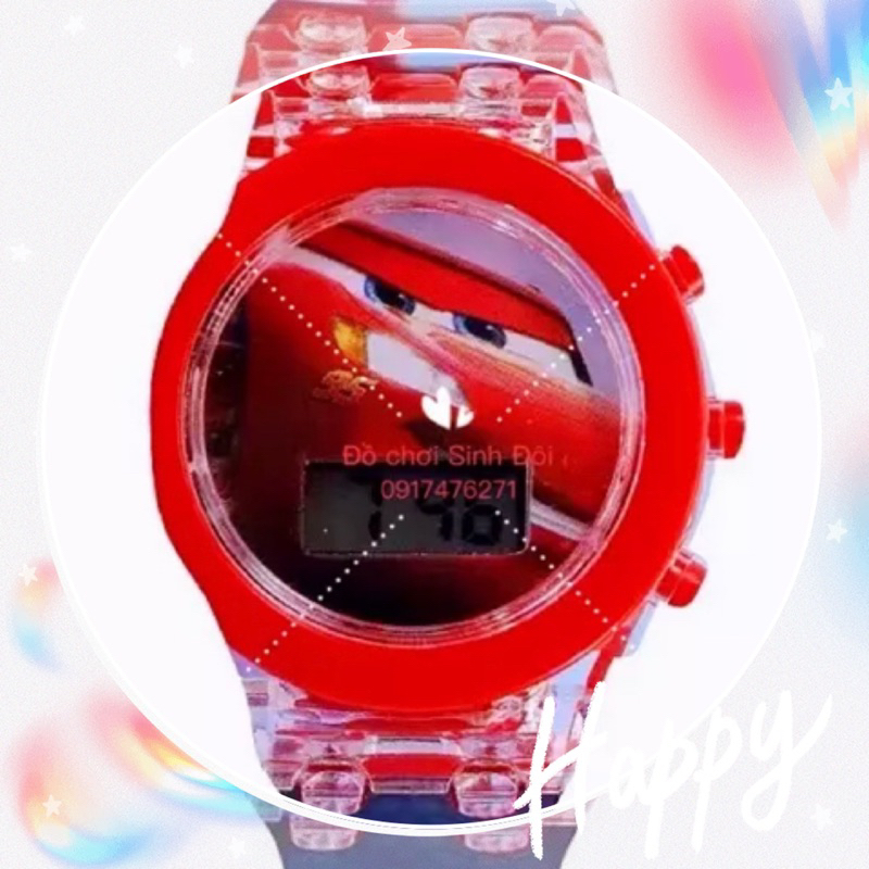 Đồng hồ có đèn - đồng hồ trẻ em điện tử