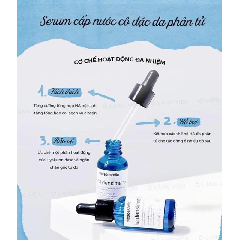 Serum Cấp Nước, Dưỡng Ẩm & Chống Lão Hoá Meso HA Densimatrix 30ml