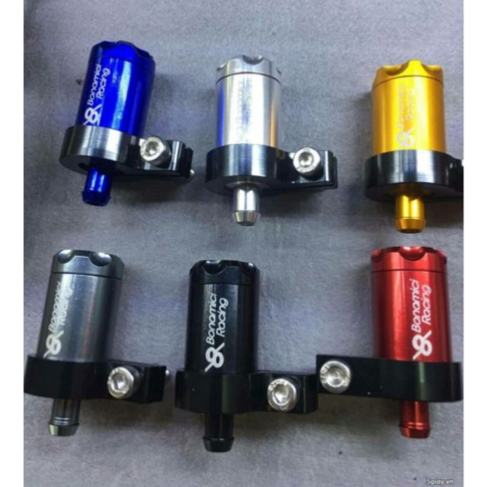 Bình Dầu Bít Trụ Nhôm CNC Gắn Cho Các Dòng Xe Bình Dầu Rời