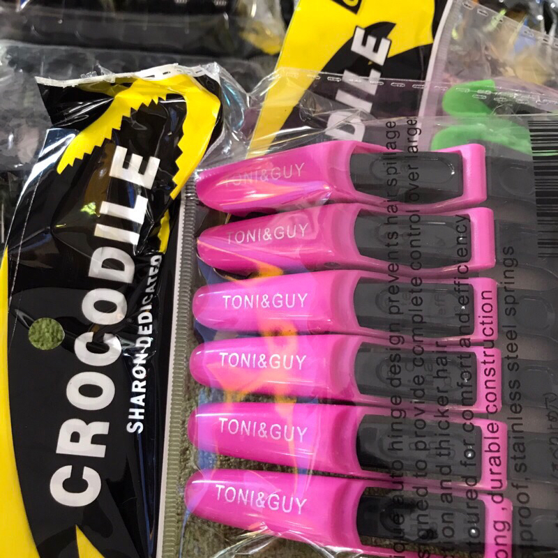 1 Vỉ 6 Kẹp Cá Sấu Toni&Guy