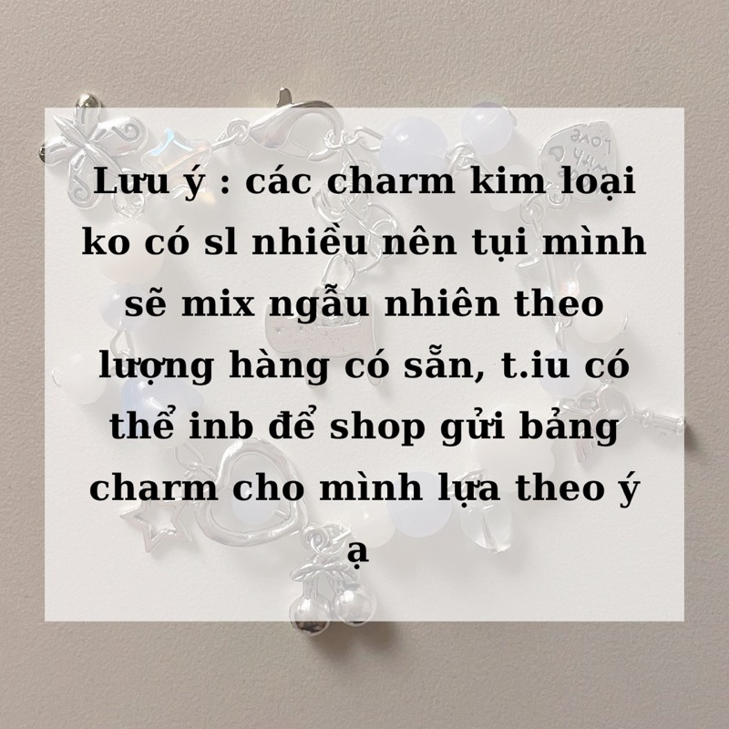 Vòng tay Y2k phong cách đơn giản, dễ thương | Gummyclub