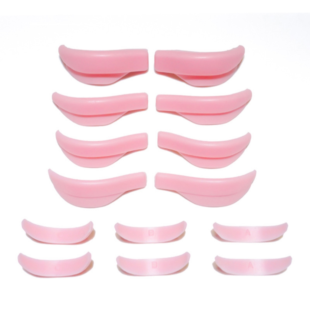 Trục uốn mi 4 size + Trục uốn mi dưới