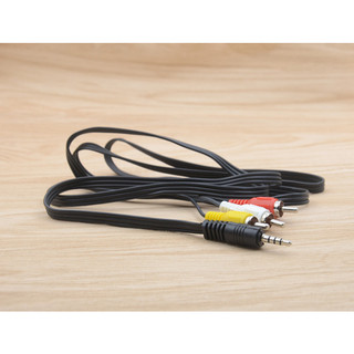 Cáp AV/AUX 3.5mm ra 3 đầu bông sen