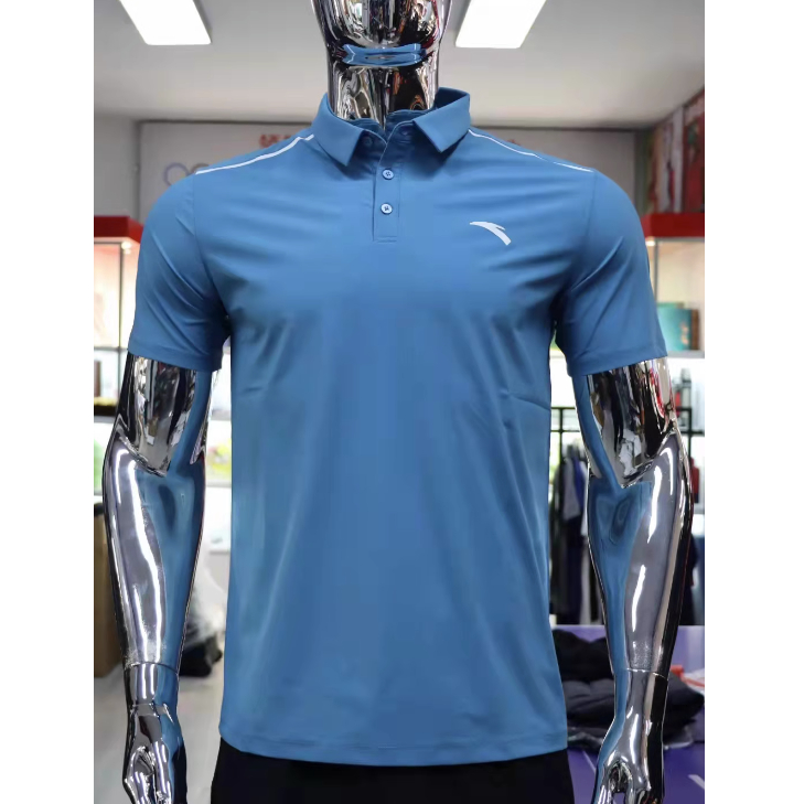 Áo polo nam  thể thao  Áo thun ngắn tay cổ đứng Anta