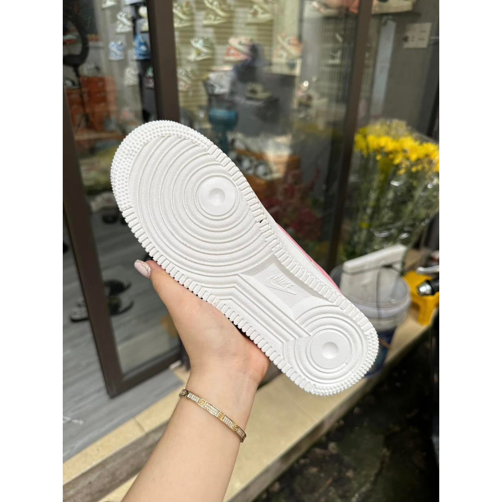 Giày thể thao_nike af1 vệt hồng nữ ,Giày Air Force 1 07 Essential Rust Pink Hàng Cao Cấp