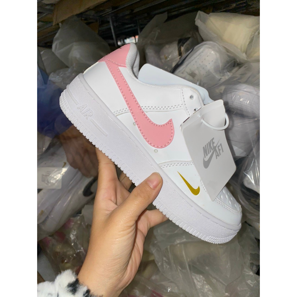 Giày thể thao_nike af1 vệt hồng nữ ,Giày Air Force 1 07 Essential Rust Pink Hàng Cao Cấp