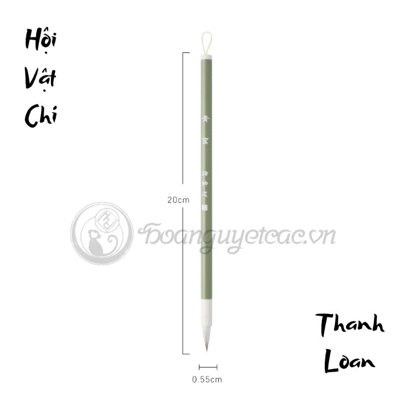 Cọ thư pháp Thanh Loan