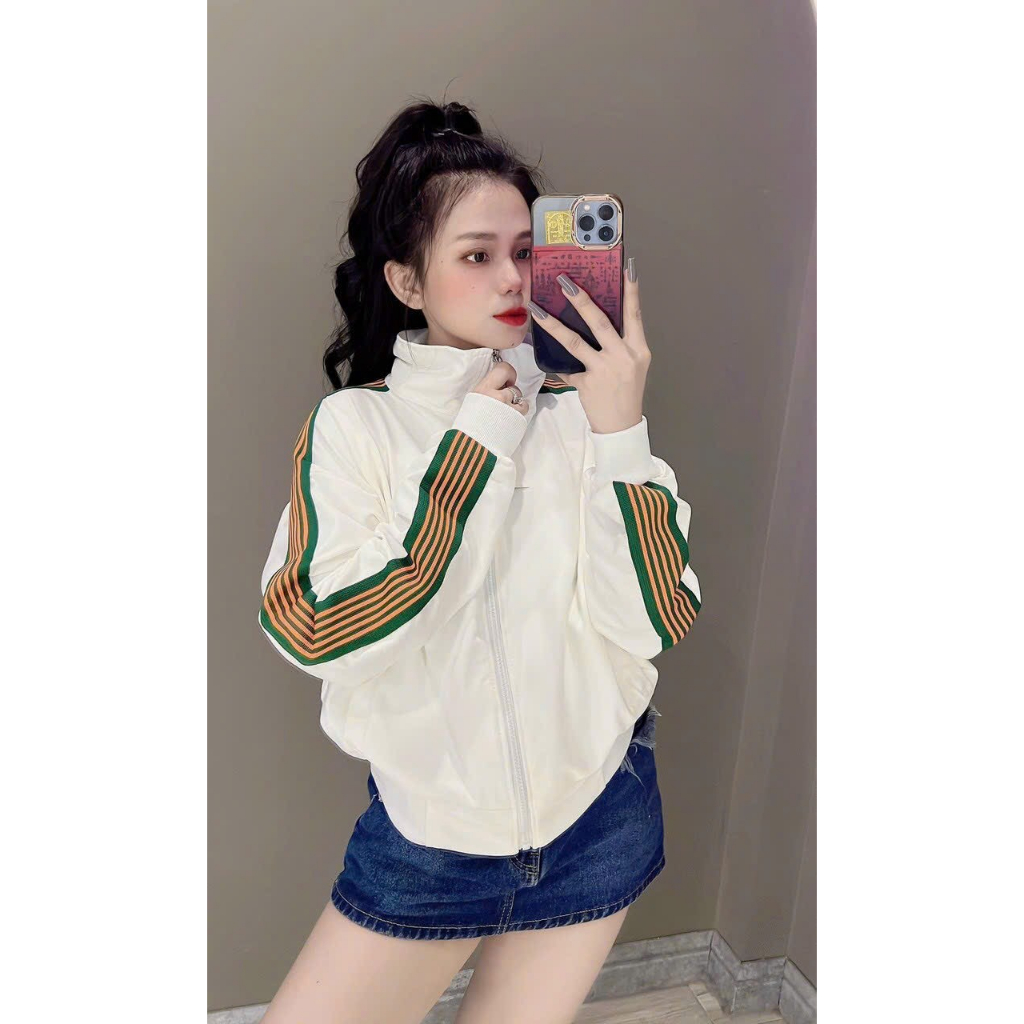 Áo Khoác Thun Poly Cotton - Form Rộng Chuẩn Hình Mẫu Mặc