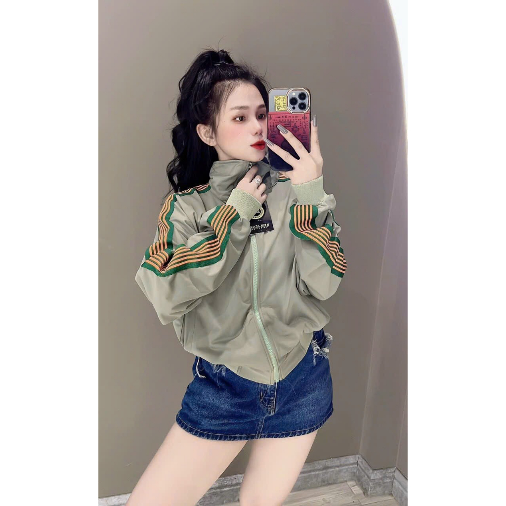 Áo Khoác Thun Poly Cotton - Form Rộng Chuẩn Hình Mẫu Mặc