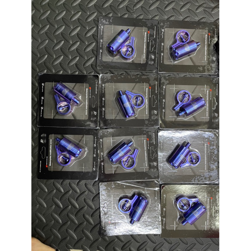 Ptitanium bình dầu titan gr5 mẫu nhỏ gắn các loại xe