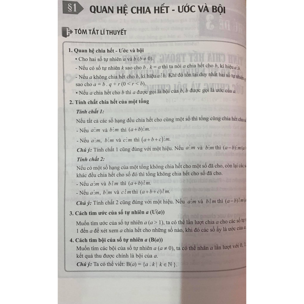 Sách - Các dạng toán và phương pháp giải Toán 6